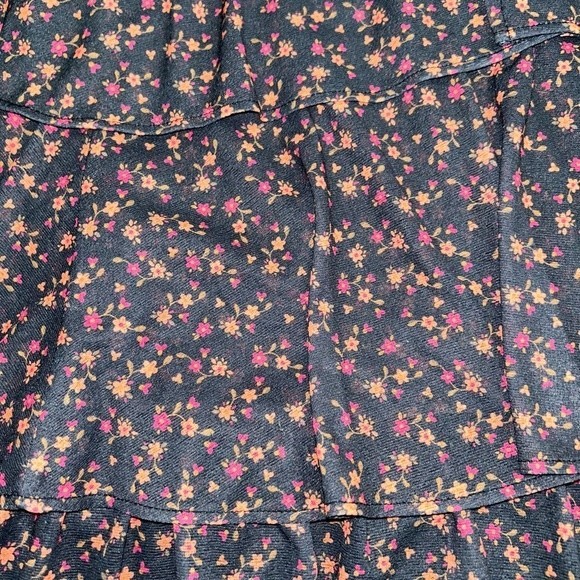 NWT Alitsa Floral Ruffle Dress - Picture 3 of 4